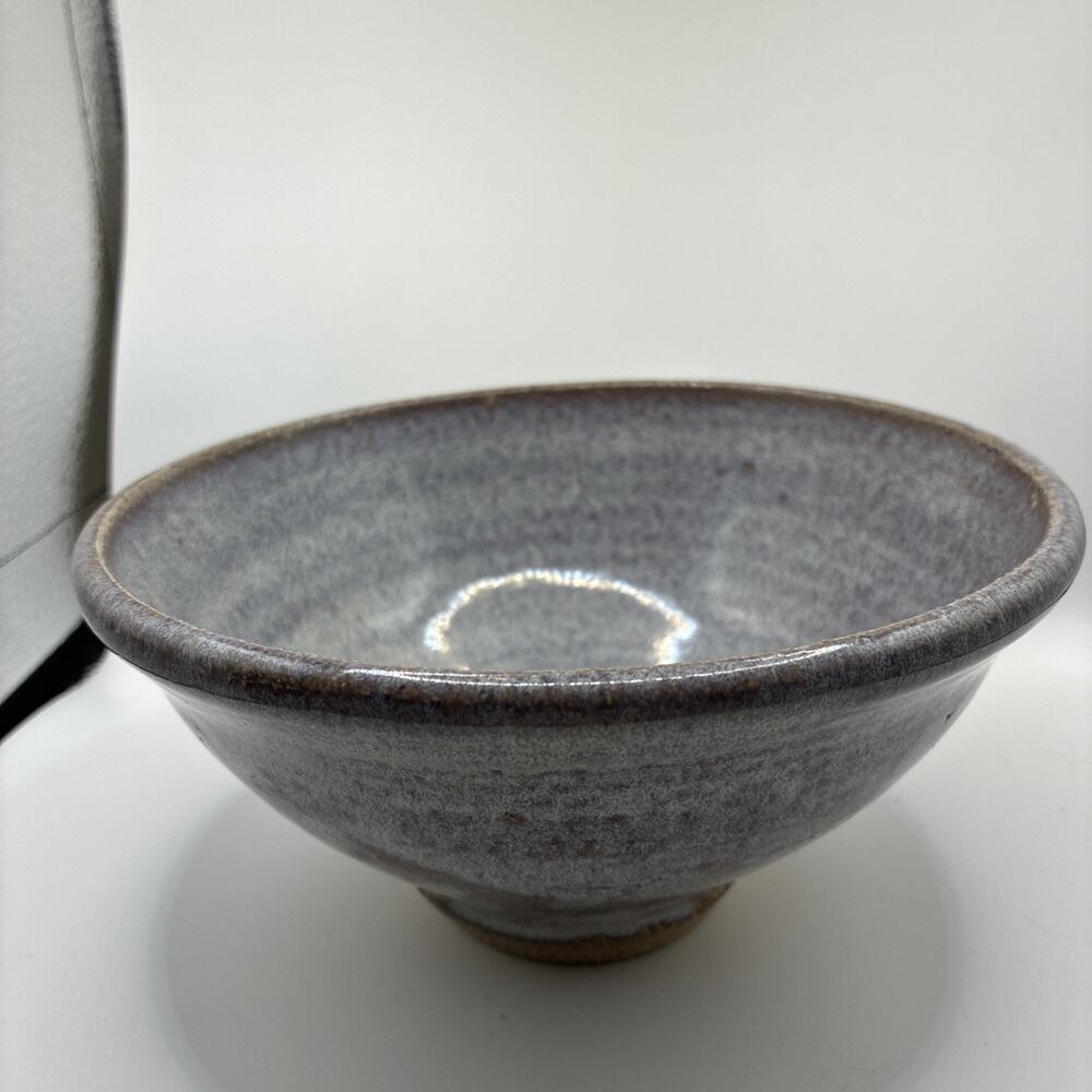 Ceramic Pottery Bowl Unsigned Hand Painted boho vintage farmhouse retro
